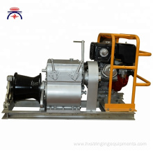 5ton Bull Wheel Gasoline Engine Cable Pulling Winch